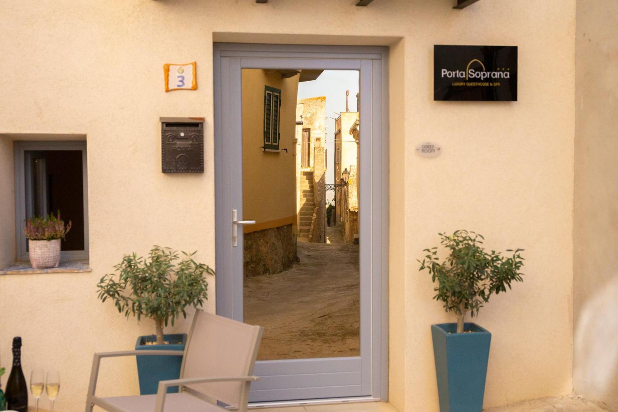 Porta Soprana Luxury Guest House & Spa Sclafani Exterior foto